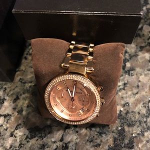 Rose Gold Michael Kors Watch